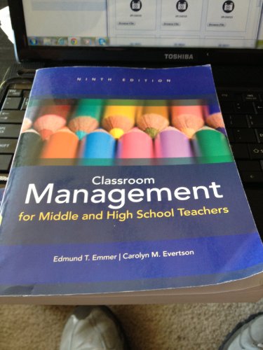 Stock image for Classroom Management for Middle and High School Teachers Plus MyEducationLab with Pearson eText -- Access Card Package (9th Edition) for sale by HPB-Red