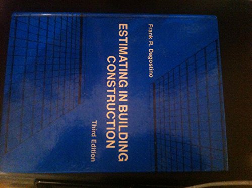 Estimating in Building Construction. 3rd Ed.