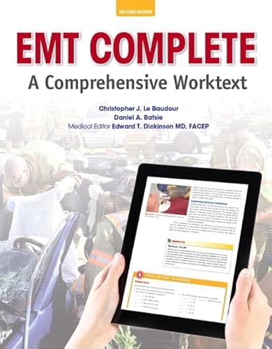 Stock image for EMT Complete: A Comprehensive Worktext for sale by Goodwill Books