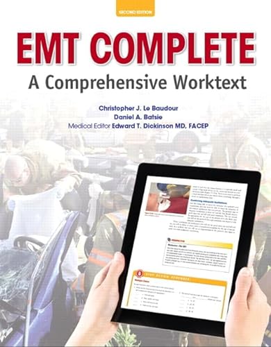 9780132897778: EMT Complete: A Comprehensive Worktext