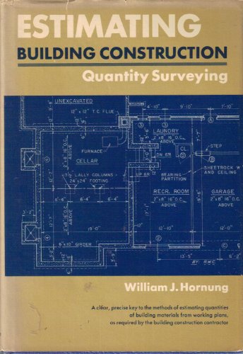 9780132899345: Estimating building construction: quantity surveying