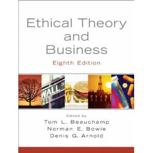 Imagen de archivo de Ethical theory and business a la venta por The Book Cellar, LLC