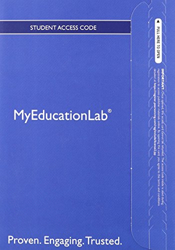 New Myeducationlab with Pearson Etext -- Standalone Access Card -- For Exceptional Lives (9780132908764) by Turnbull, Ann; Turnbull, H Rutherford; Wehmeyer PhD, Professor Of Special Education Michael L; Shogren, Karrie A