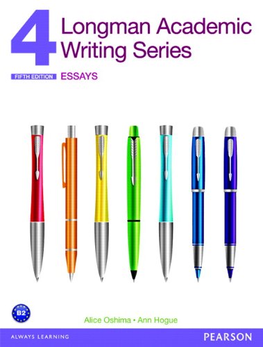 Stock image for Longman Academic Writing Series 4: Essays (5th Edition) for sale by SecondSale