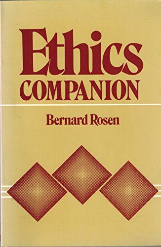 Imagen de archivo de Ethics Companion a la venta por The Warm Springs Book Company