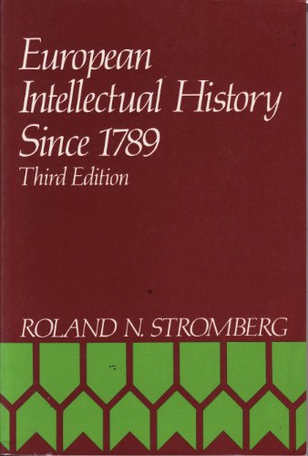 Imagen de archivo de European intellectual history since 1789 a la venta por Hippo Books
