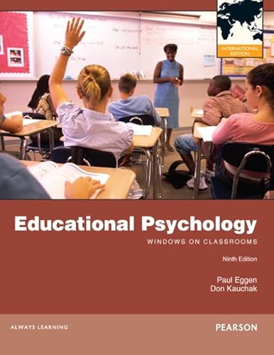 9780132920858: Educational Psychology: Windows on Classrooms: International Edition