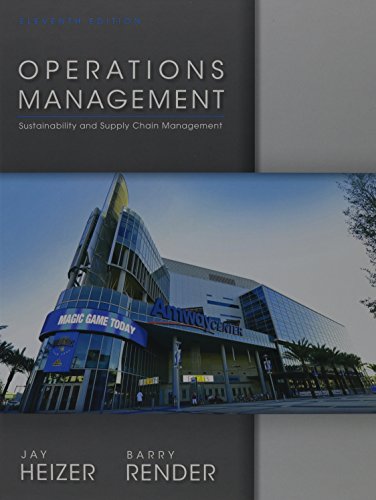 Imagen de archivo de Operations Management: Sustainability and Supply Chain Management a la venta por Revaluation Books