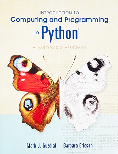 9780132923514: Introduction to Computing and Programming in Python