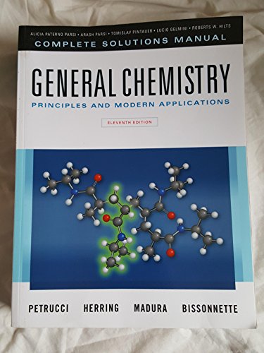 Beispielbild fr General Chemistry: Principles And Modern Applications Complete Solutions Manual zum Verkauf von ThriftBooks-Atlanta