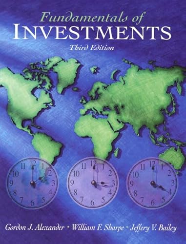 Imagen de archivo de Fundamentals of Investments a la venta por Better World Books