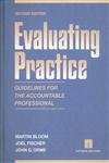 Beispielbild fr Evaluating Practice : Guidelines for the Accountable Professional zum Verkauf von Better World Books