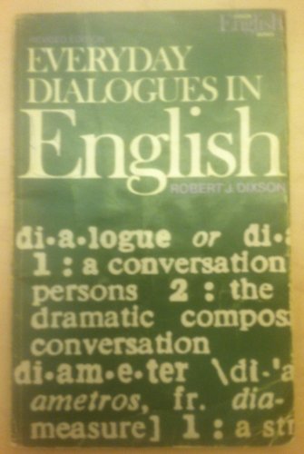 Stock image for Everyday Dialogues in English for sale by SecondSale
