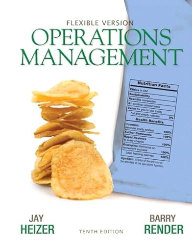 9780132931250: Operations Management Flexible Version Plus Lecture Guide and Activities Manual Plus NEW MyOMLab with Pearson eText -- Access Card Package