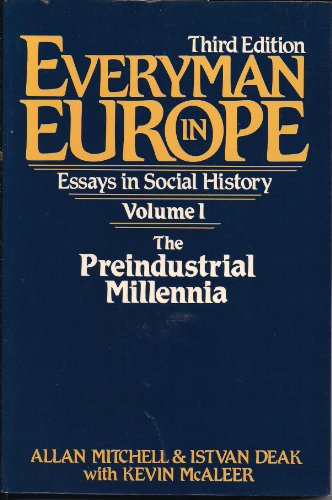 Imagen de archivo de 001: Everyman in Europe, Volume 1 (3rd Edition) a la venta por Wonder Book