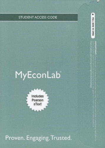 MyEconLab Student Access Code (MyEconLab (Access Codes)) (9780132937924) by [???]