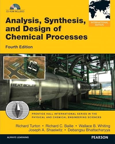 Imagen de archivo de Analysis, Synthesis and Design of Chemical Processes a la venta por HKE Books