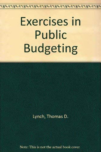 Stock image for Exercises in Public Budgeting for sale by dsmbooks