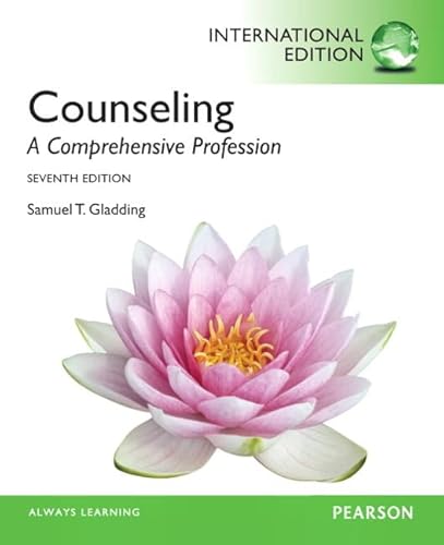 9780132941778: Counseling:A Comprehensive Profession: International Edition