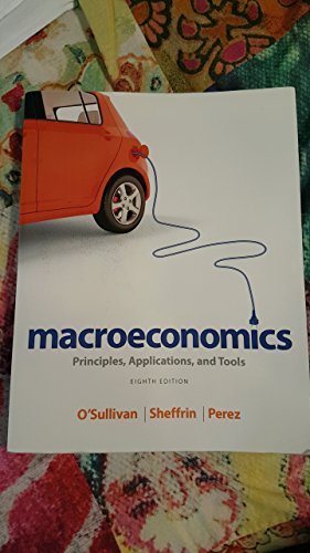 Stock image for Macroeconomics: Principles, Applications, and Tools (8th Edition) for sale by SecondSale