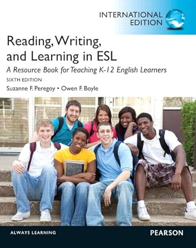 9780132951296: Reading, Writing, and Learning in ESL:A Resource Book for Teaching K-12 English Learners: International Edition