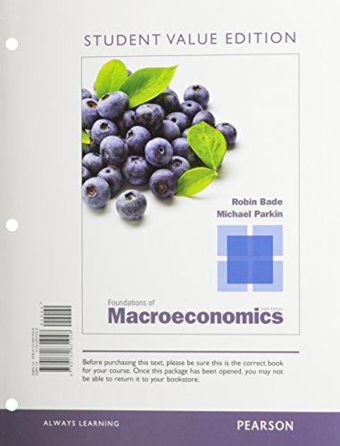 013295933x Foundations Of Macroeconomics Student Value