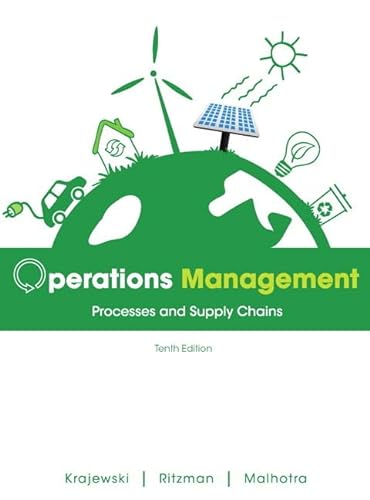 Beispielbild fr Operations Management : Processes and Supply Chains zum Verkauf von Better World Books
