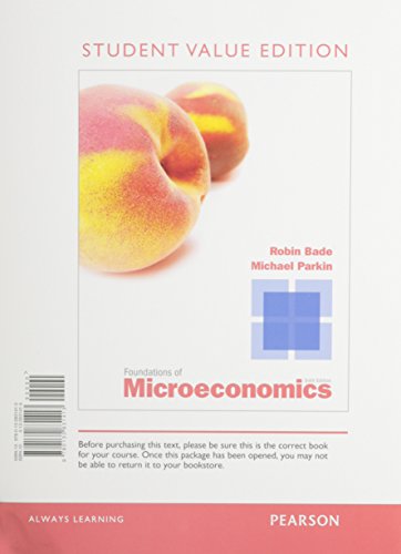 Stock image for Foundations of Microeconomics, Student Value Edition with Student Access Code for sale by dsmbooks