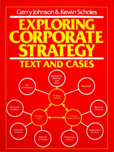 Imagen de archivo de Exploring Corporate Strategy: Text and Cases a la venta por AwesomeBooks