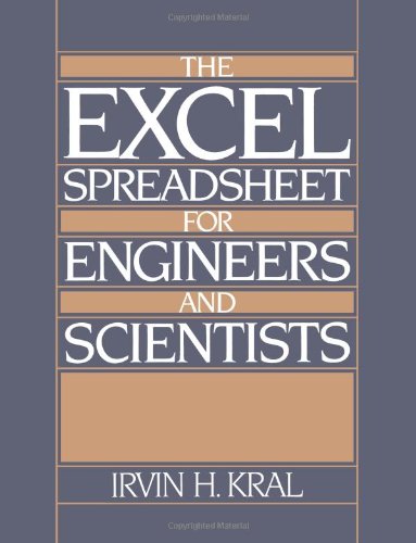 Stock image for Excel Spreadsheet for Engineers and Scientists for sale by SecondSale