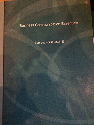 Imagen de archivo de Business Communication Essentials (6th Edition) a la venta por SecondSale