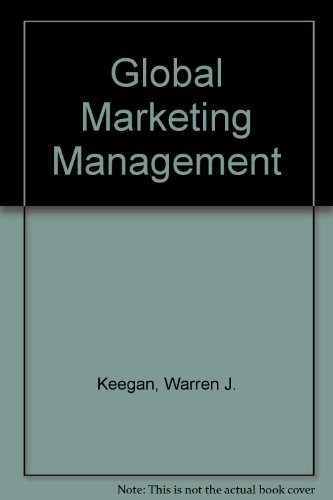 9780132971867: Global Marketing Management