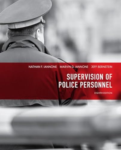 Beispielbild fr Supervision of Police Personnel zum Verkauf von Byrd Books