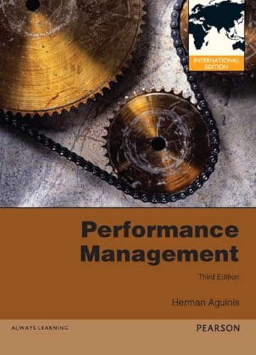 Stock image for Performance Management : International Edition for sale by Better World Books: West