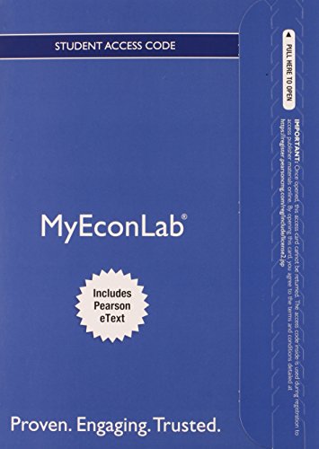 Stock image for NEW MyEconLab with Pearson eText -- Access Card -- for Macroeconomics: Principles, Applications and Tools (MyEconLab (Access Codes)) for sale by Bulrushed Books