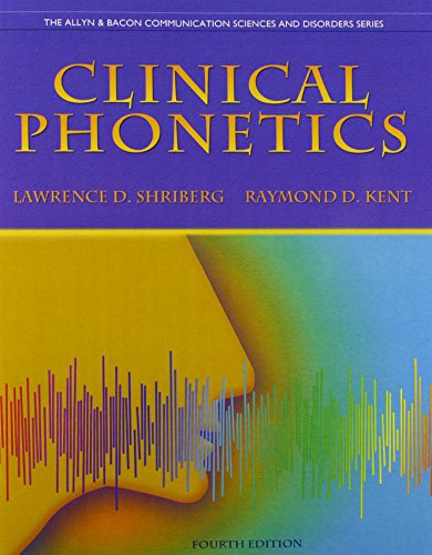 Imagen de archivo de Clinical Phonetics and Audio CDs (4th Edition) (Allyn Bacon Communication Sciences and Discorders) a la venta por GoldenDragon