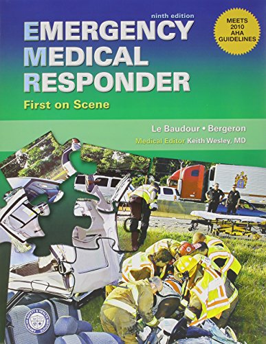 Imagen de archivo de Emergency Medical Responder First on Sceen + Resource Central Ems Card a la venta por Iridium_Books