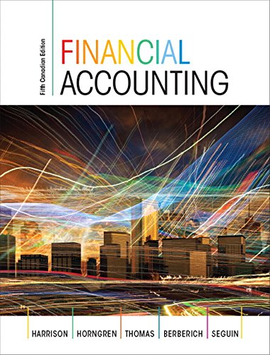 Beispielbild fr Financial Accounting, Fifth Canadian Edition (5th Edition) zum Verkauf von ThriftBooks-Atlanta