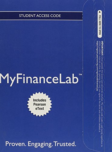 Imagen de archivo de MyLab Finance with Pearson eText -- Access Card -- for Personal Finance a la venta por Textbooks_Source