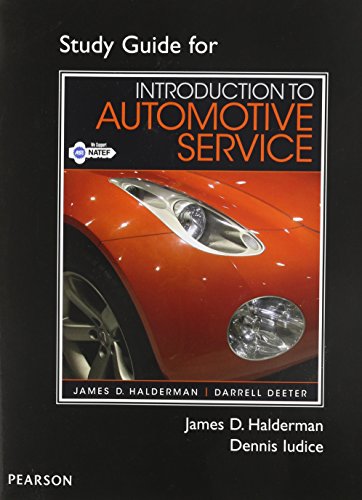 Stock image for Study Guide for Introduction to Automotive Service for sale by GoldBooks