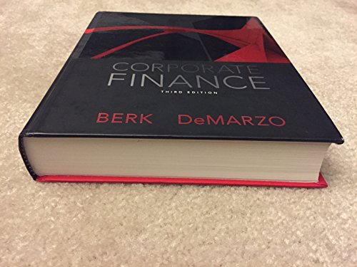 Beispielbild fr Corporate Finance (3rd Edition) (Pearson Series in Finance) zum Verkauf von BooksRun