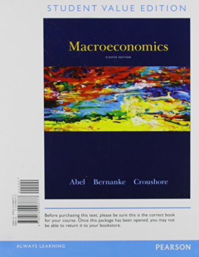 Beispielbild fr Macroeconomics, Student Value Edition (8th Edition) zum Verkauf von Wrigley Books