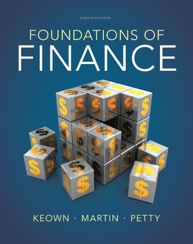 Immagine dell'editore per Foundations of Finance (8th Edition) (Pearson Series in Finance) venduto da SGS Trading Inc