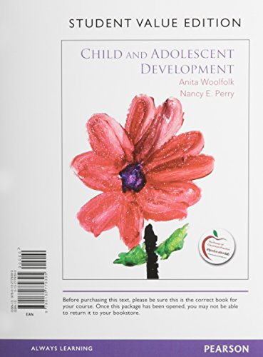 9780132995665: Child and Adolescent Development