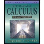 Multivariable Calculus With Analytic Geometry (9780133005837) by Charles Henry Edwards; David E. Penney
