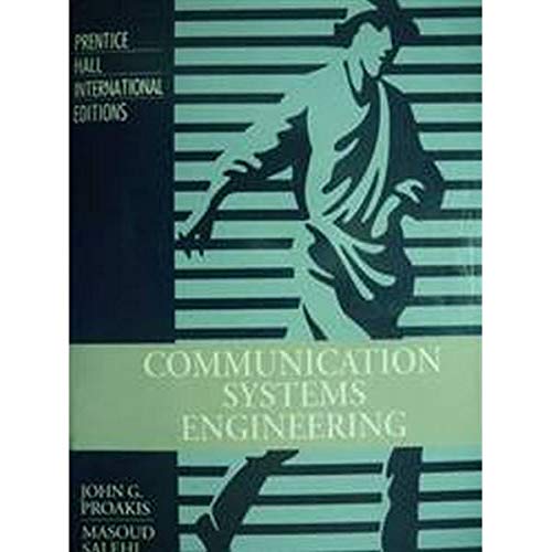 Beispielbild fr Communication Systems Engineering: International Edition zum Verkauf von MusicMagpie