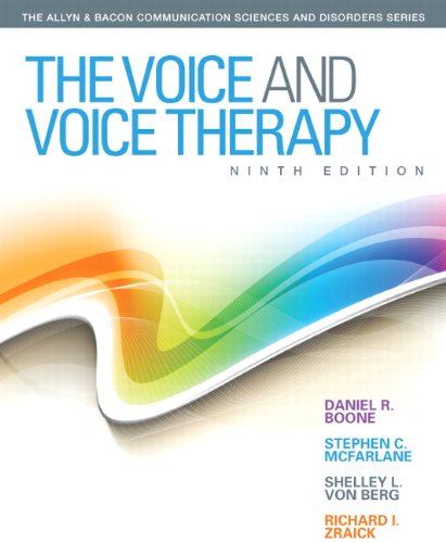 Beispielbild fr The Voice and Voice Therapy (9th Edition) (Allyn & Bacon Communication Sciences and Disorders) zum Verkauf von HPB-Red