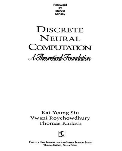 Stock image for Discrete Neural Computation: A Theoretical Foundation for sale by Zubal-Books, Since 1961