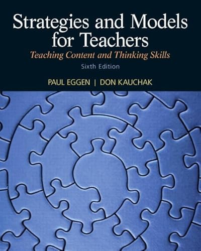 9780133007589: Strategies and Models for Teachers: Teaching Content and Thinking Skills Plus MyEducationLab with Pearson eText -- Access Card Package