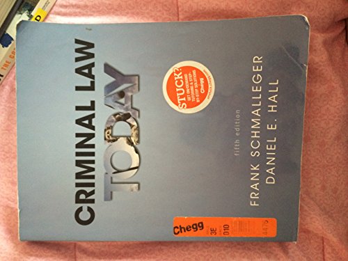 9780133008586: Criminal Law Today